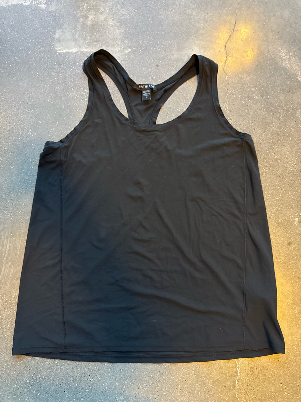Athleta Black Racerback Tank - Women's
